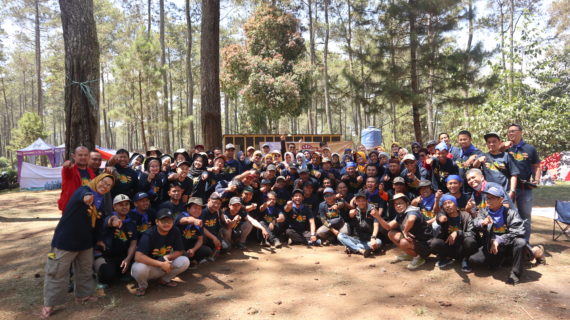 Menyatu dengan Alam, Prolov Sukses Gelar Acara Supercamp di Green Grass Cikole Lembang