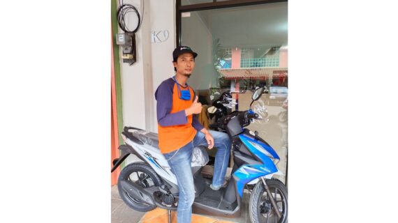 Kak Gerrie Mendapatkan 1 Unit Motor dari Mekarsari Eco Living