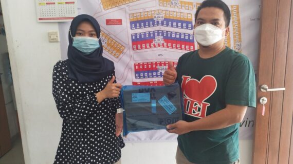 Kak Sadir Mendapatkan LM 5gr dari Mekarsari Eco living