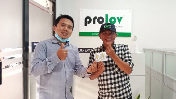 Kak Achmad Noor Mendapatkan LM 10gr dari Techno Regency Padalarang