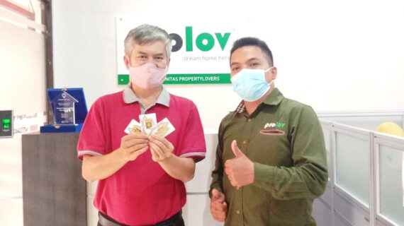 Kak Ruddy Mendapatkan LM 30 gr dari Perumahan Jatinangor Mountain View