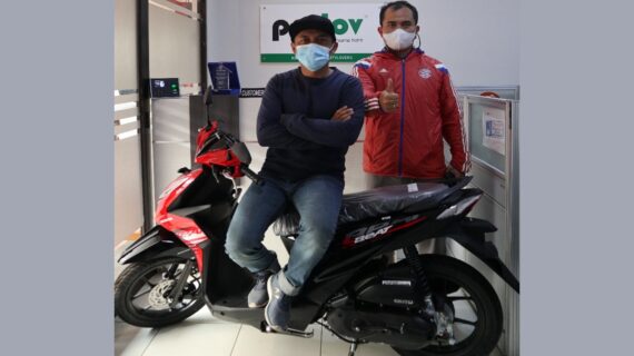 Kak Yadi Mendapatkan Honda Beat dari Perumahan Cluster Cipta Pesona