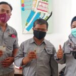 Kak Agus Noor dan Kak Iwan Mendapatkan LM 5 gr dari Bumi Pratama Asri Cimekar