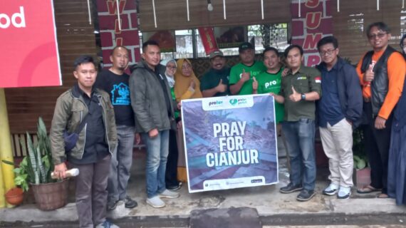 Prolov Galang Donasi untuk warga yang terkena Dampak Gempa Cianjur