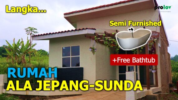 REVIEW RUMAH ALA JEPANG DI ORCHID CLUSTER BANJARAN
